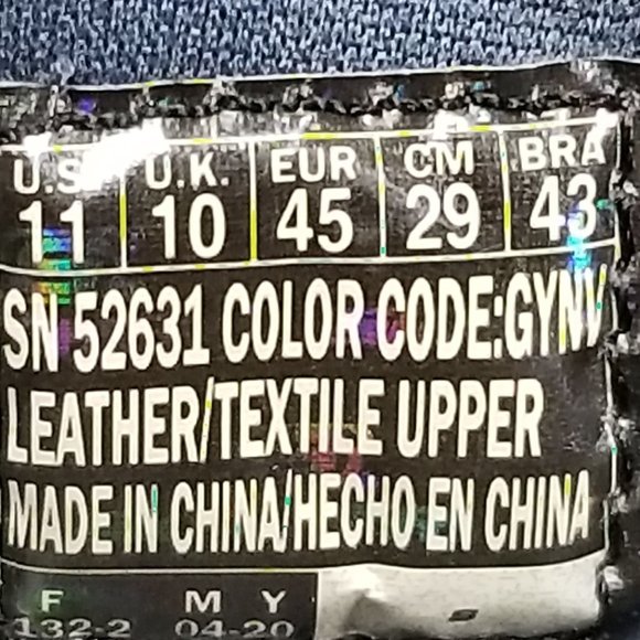 Skechers Track Scloric Sneaker, Grey Mesh, Mens Size 11 US / 45 - Picture 10 of 10